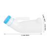 1000ML Urinal Bottle,Spill Proof Portable Pee Bottles,Portable Male Urinal for Bedridden Care Thickened Emergency Urine Storage Sealed Design view 2