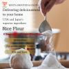 GOHAN JAPAN White Rice Flour (Komeko) made from 100% white rice grown in USA & Japan 450g/1.0lb per 1-pack Gluten Free milled by Kouta Shouten (Japanese Food Company) in Japan (1-pack) view 2