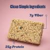 Tidetreats Crispy Rice Island Berry Protein Bars High Protein Snack with 25g Protein, Low Sugar, 7g Fiber, Gluten Free, Clean Ingredients Healthy Energy Bars 8 Count view 2
