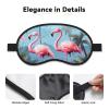 Tropical Flamingos Sleep Mask for Side Sleeper - Total Blackout Sleeping Mask, Super Lightweight Soft Eye Mask for Sleeping, Zero Pressure Eye Cover Night Blindfold for Men Women view 3