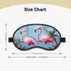 Tropical Flamingos Sleep Mask for Side Sleeper - Total Blackout Sleeping Mask, Super Lightweight Soft Eye Mask for Sleeping, Zero Pressure Eye Cover Night Blindfold for Men Women view 4
