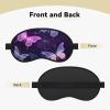 Cute Butterfly Sleep Mask for Side Sleeper - Total Blackout Sleeping Mask, Super Lightweight Soft Eye Mask for Sleeping, Zero Pressure Eye Cover Night Blindfold for Men Women view 2
