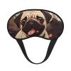 Cute Pug Sleep Mask for Side Sleeper - Total Blackout Sleeping Mask, Super Lightweight Soft Eye Mask for Sleeping, Zero Pressure Eye Cover Night Blindfold for Men Women view 1