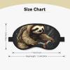 Cycling Sloth Sleep Mask for Side Sleeper - Total Blackout Sleeping Mask, Super Lightweight Soft Eye Mask for Sleeping, Zero Pressure Eye Cover Night Blindfold for Men Women view 4