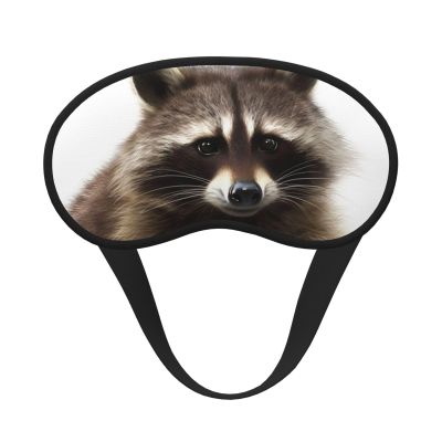 Hairy Raccoon Sleep Mask for Side Sleeper - Total Blackout Sleeping Mask, Super Lightweight Soft Eye Mask for Sleeping, Zero Pressure Eye Cover Night Blindfold for Men Women