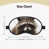 Hairy Raccoon Sleep Mask for Side Sleeper - Total Blackout Sleeping Mask, Super Lightweight Soft Eye Mask for Sleeping, Zero Pressure Eye Cover Night Blindfold for Men Women view 4