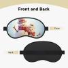 Cute Snowmen Christmas Sleep Mask for Side Sleeper - Total Blackout Sleeping Mask, Super Lightweight Soft Eye Mask for Sleeping, Zero Pressure Eye Cover Night Blindfold for Men Women view 2