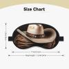 American West Rodeo Hat Sleep Mask for Side Sleeper - Total Blackout Sleeping Mask, Super Lightweight Soft Eye Mask for Sleeping, Zero Pressure Eye Cover Night Blindfold for Men Women view 4