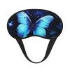 Blue Butterfly Sleep Mask for Side Sleeper - Total Blackout Sleeping Mask, Super Lightweight Soft Eye Mask for Sleeping, Zero Pressure Eye Cover Night Blindfold for Men Women view 1