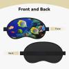 Tropical Ocean Sea Fish Sleep Mask for Side Sleeper - Total Blackout Sleeping Mask, Super Lightweight Soft Eye Mask for Sleeping, Zero Pressure Eye Cover Night Blindfold for Men Women view 2