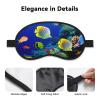 Tropical Ocean Sea Fish Sleep Mask for Side Sleeper - Total Blackout Sleeping Mask, Super Lightweight Soft Eye Mask for Sleeping, Zero Pressure Eye Cover Night Blindfold for Men Women view 3