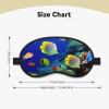 Tropical Ocean Sea Fish Sleep Mask for Side Sleeper - Total Blackout Sleeping Mask, Super Lightweight Soft Eye Mask for Sleeping, Zero Pressure Eye Cover Night Blindfold for Men Women view 4