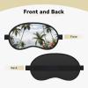 Tropical Palm Trees Sleep Mask for Side Sleeper - Total Blackout Sleeping Mask, Super Lightweight Soft Eye Mask for Sleeping, Zero Pressure Eye Cover Night Blindfold for Men Women view 2
