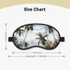 Tropical Palm Trees Sleep Mask for Side Sleeper - Total Blackout Sleeping Mask, Super Lightweight Soft Eye Mask for Sleeping, Zero Pressure Eye Cover Night Blindfold for Men Women view 4