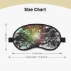 Tree Art Sleep Mask for Side Sleeper - Total Blackout Sleeping Mask, Super Lightweight Soft Eye Mask for Sleeping, Zero Pressure Eye Cover Night Blindfold for Men Women view 4