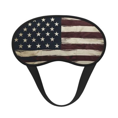 American Flag Sleep Mask for Side Sleeper - Total Blackout Sleeping Mask, Super Lightweight Soft Eye Mask for Sleeping, Zero Pressure Eye Cover Night Blindfold for Men Women