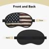 American Flag Sleep Mask for Side Sleeper - Total Blackout Sleeping Mask, Super Lightweight Soft Eye Mask for Sleeping, Zero Pressure Eye Cover Night Blindfold for Men Women view 2
