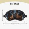 Rottweiler Dogs Tongue Head Sleep Mask for Side Sleeper - Total Blackout Sleeping Mask, Super Lightweight Soft Eye Mask for Sleeping, Zero Pressure Eye Cover Night Blindfold for Men Women view 4
