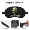 A Skeleton Sleep Mask for Side Sleeper - Total Blackout Sleeping Mask, Super Lightweight Soft Eye Mask for Sleeping, Zero Pressure Eye Cover Night Blindfold for Men Women view 3