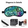 Green Leopard Sleep Mask for Side Sleeper - Total Blackout Sleeping Mask, Super Lightweight Soft Eye Mask for Sleeping, Zero Pressure Eye Cover Night Blindfold for Men Women view 3
