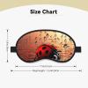 Art Ladybug Tracks Sleep Mask for Side Sleeper - Total Blackout Sleeping Mask, Super Lightweight Soft Eye Mask for Sleeping, Zero Pressure Eye Cover Night Blindfold for Men Women view 4