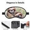 Watercolor Sloth Sleep Mask for Side Sleeper - Total Blackout Sleeping Mask, Super Lightweight Soft Eye Mask for Sleeping, Zero Pressure Eye Cover Night Blindfold for Men Women view 3