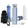 4ALLFAMILY Voyager Insulin Cooler MINI with Auto Shut-Off Insulin Cooler Travel Case TSA Approved Rock Blue USB Powered Medication Travel Case with Ice Pack for Temperature-Sensitive Meds view 1