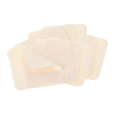25 Pre Cut Chamois Suede Cloth Pottery Tools for Trimming Smoothing Ceramics Clay Projects Cleaning Glasses Windows Phones 3.94x3.94 inch- Beige