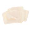25 Pre Cut Chamois Suede Cloth Pottery Tools for Trimming Smoothing Ceramics Clay Projects Cleaning Glasses Windows Phones 3.94x3.94 inch- Beige view 1