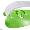 2Pcs Piano Finger Trainer for Kids 5-13 Years, Wearable Hand Orthotic Posture Exerciser Tool with Adjustable Straps, Breathable PP Material Musical Instrument Accessory- Green view 4