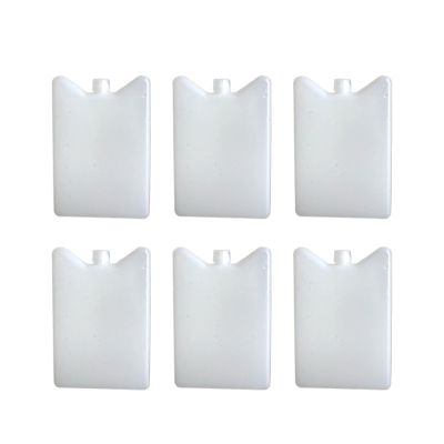 6 Pieces Ice Packs Freezer Pack Space Saving Leakproof Lunch Box Coolers Reusable Cool Pack for Family Outdoor Home Camping- 10cmx2cmx15cm