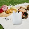 6 Pieces Ice Packs Freezer Pack Space Saving Leakproof Lunch Box Coolers Reusable Cool Pack for Family Outdoor Home Camping- 10cmx2cmx15cm view 2