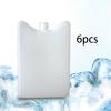 6 Pieces Ice Packs Freezer Pack Space Saving Leakproof Lunch Box Coolers Reusable Cool Pack for Family Outdoor Home Camping- 10cmx2cmx15cm view 4