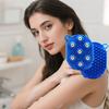 Lymphatic Gloves,Lymphatic Drainage Gloves Handheld Massage Ball Relief for Women,Handheld Massage Ball Roller Body Care Body Muscles,360 Degree Massage Roller for Neck Back Foot Legs Arm (/Red) view 2