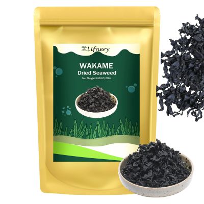 Dried Wakame Seaweed, Dried Seaweed, 250g(8.82oz) 100% Natural Dry Seawee d, Drie d Vegetables For Soups, Cooking, Salad, Ramen