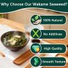 Dried Wakame Seaweed, Dried Seaweed, 250g(8.82oz) 100% Natural Dry Seawee d, Drie d Vegetables For Soups, Cooking, Salad, Ramen view 3