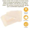 25X Pre Cut Chamois Suede Cloth Multipurpose Trimming Ceramic Supplies Cleaning Cloth Pottery Tool for Glasses Windows Cars- Beige view 2