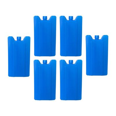 6 Pieces Ice Packs Freezer Pack Space Saving Leakproof Lunch Box Coolers Reusable Cool Pack for Family Outdoor Home Camping- 9cmx3.8cmx16.5cm