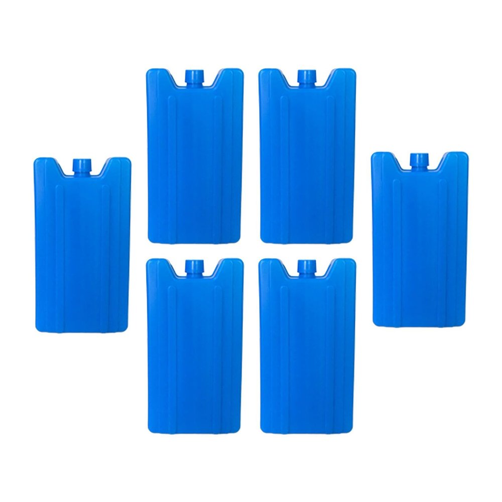 6 Pieces Ice Packs Freezer Pack Space Saving Leakproof Lunch Box Coolers Reusable Cool Pack for Family Outdoor Home Camping- 9cmx3.8cmx16.5cm