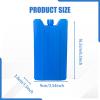 6 Pieces Ice Packs Freezer Pack Space Saving Leakproof Lunch Box Coolers Reusable Cool Pack for Family Outdoor Home Camping- 9cmx3.8cmx16.5cm view 2