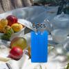 6 Pieces Ice Packs Freezer Pack Space Saving Leakproof Lunch Box Coolers Reusable Cool Pack for Family Outdoor Home Camping- 9cmx3.8cmx16.5cm view 4
