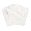 25 Pre Cut Chamois Suede Cloth Pottery Tools for Trimming Ceramics Clay Projects Cleaning Cloth for Windows Doors Glasses Phones- White view 1