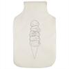 Azeeda 'Tall Ice Cream Cone' Hot Water Bottle Cover (HW00042371) view 1