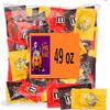 Halloween Bulk Assorted Chocolate Candy Fun Size Packs - 49 ounces Individually Wrapped Variety Flavors Milk Chocolate, Peanuts, Peanut Butter, Candy Treats for Partie view 1