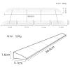 Doorway RampsCompatible For XiaomiCompatible For RoborockCompatible For RoombaCompatible For Dreame All Robotic Vacuum Cleaner Replacement(Gray 1set) view 4