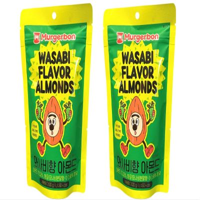 2 Packs - Almond Wasabi - Hat Hanh Nhan Vi Mu Tat - 7 Oz per Bag with 2 Bags per Order - Product South Korea