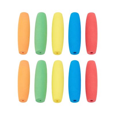 10pcs Foam Adaptive Utensils Grip Tubing, Ergonomic Crochet Hook Handle Grips, Pens Foam Tubing Cutlery Comfort Grip for Elderly and Disabled Comfort and Hands