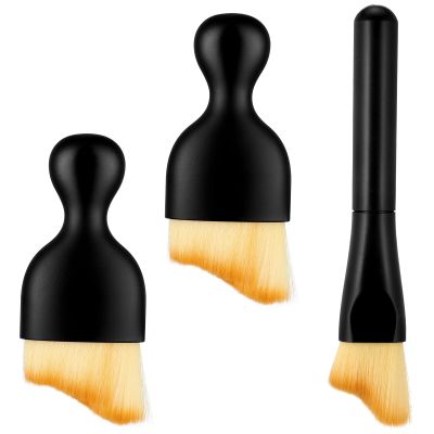 3 Pack Microfiber Duster Brush, Small Cleaning Tool with Soft Fibers for Computers, Keyboards, Car Interior, Digital Devices, Photo Frames
