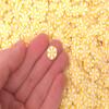 10mm Lemon Yellow Peppermint Polymer Clay Non Edible Sprinkles, Larger Size, Dessert Nail Art Slices, Miniature Faux Mint Candy rdnqu (Bag: 30 Grams) view 1