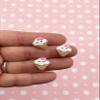 Cute Small Matte Ice Cream Cone Cabochons, Kawaii Decoden Ice Cream, Ice Cream Cabs rdnqu (6 Pieces) view 1